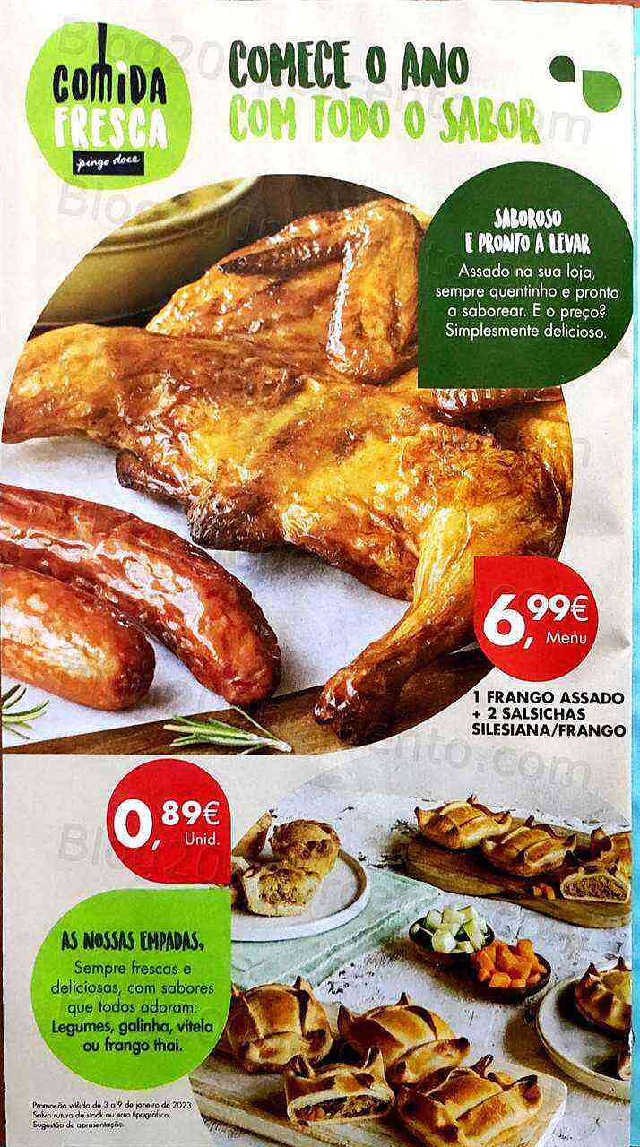 Antevisão Folheto PINGO DOCE Promoções de 3 a 9 janeiro