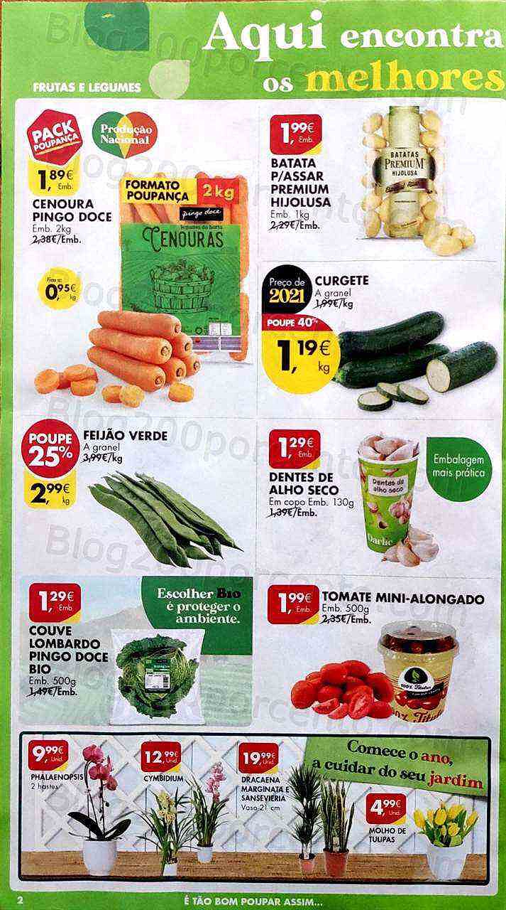 Antevisão Folheto PINGO DOCE Promoções de 3 a 9 janeiro