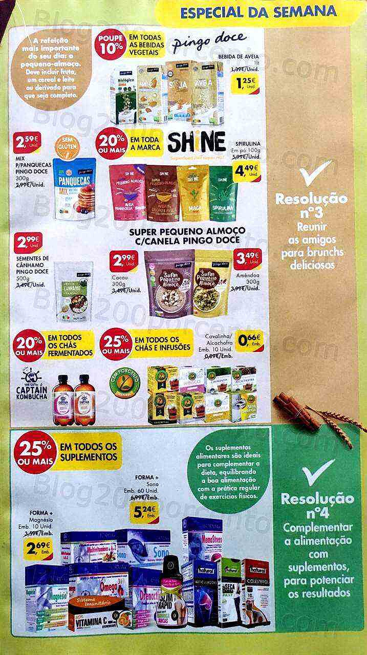 Antevisão Folheto PINGO DOCE Promoções de 3 a 9 janeiro