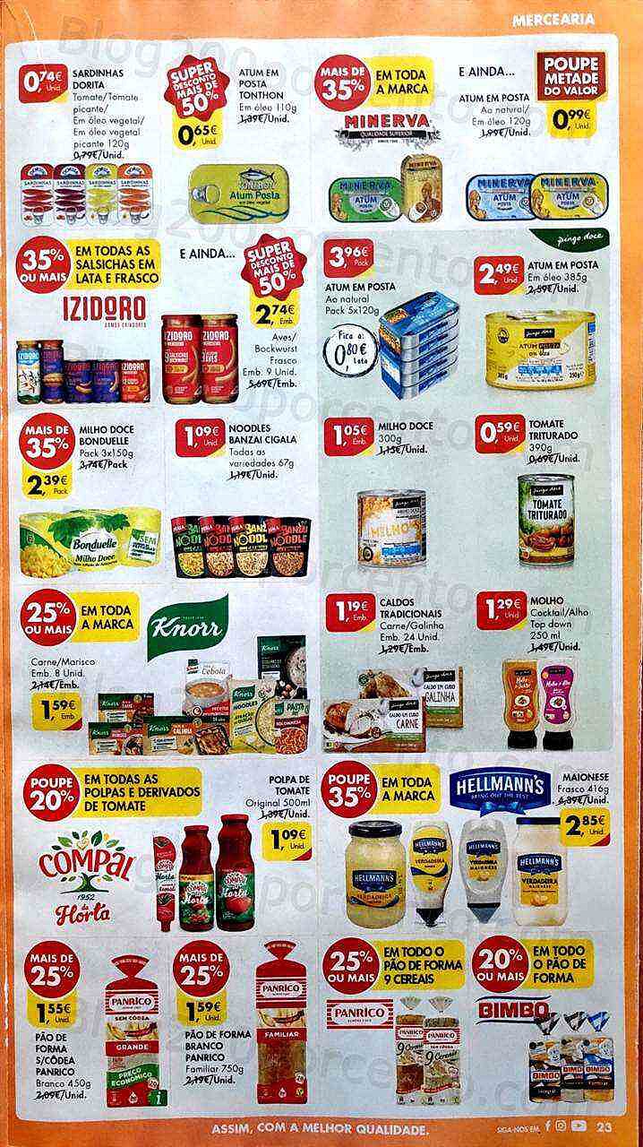 Antevisão Folheto PINGO DOCE Promoções de 3 a 9 janeiro