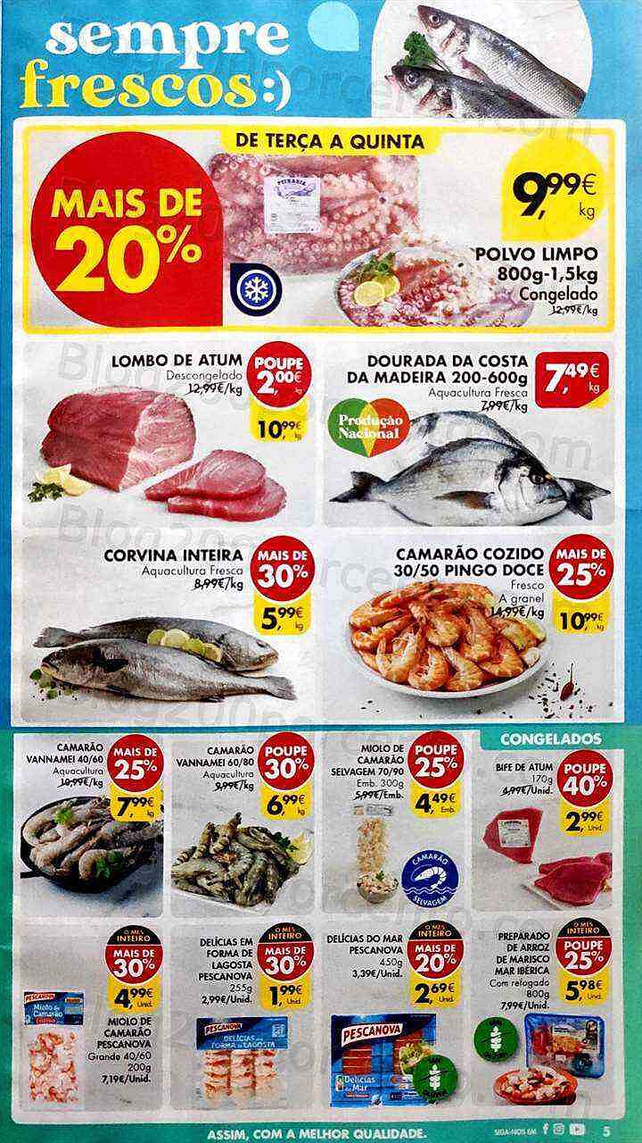 Antevisão Folheto PINGO DOCE Promoções de 3 a 9 janeiro