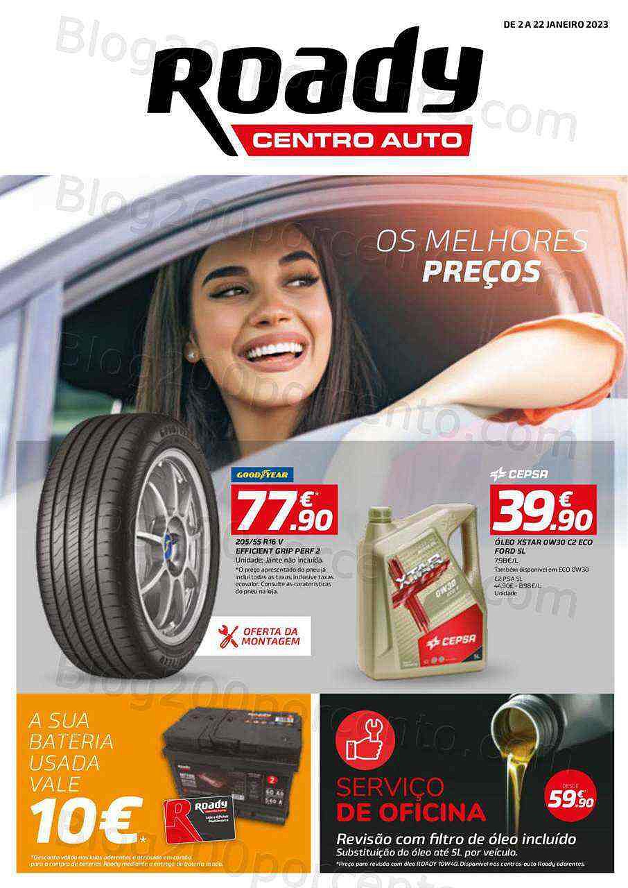 Antevisão Folheto ROADY Promoções de 2 a 22 janeiro