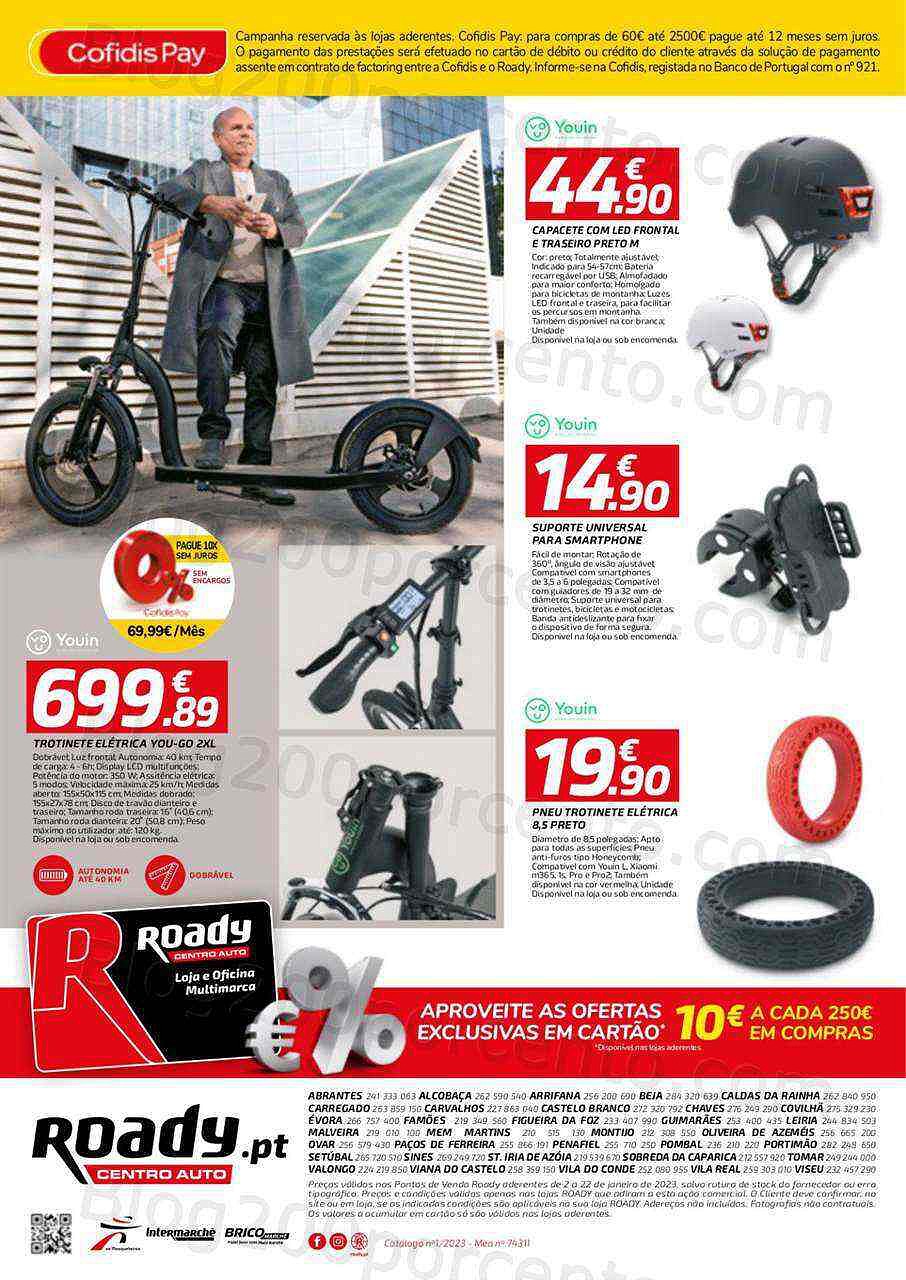 Antevisão Folheto ROADY Promoções de 2 a 22 janeiro