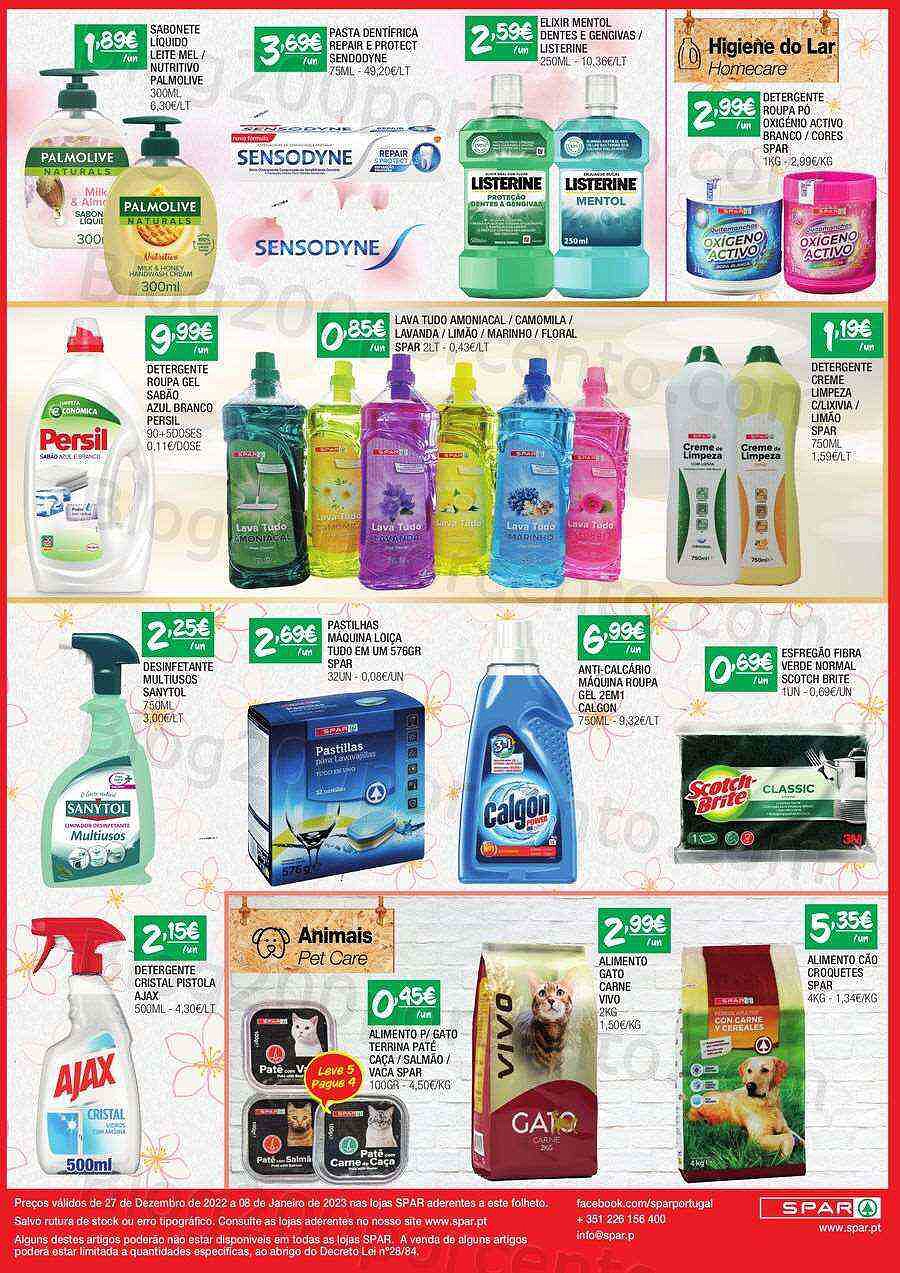 Antevisão Folheto SPAR Promoções de 27 dezembro a 8 janeiro