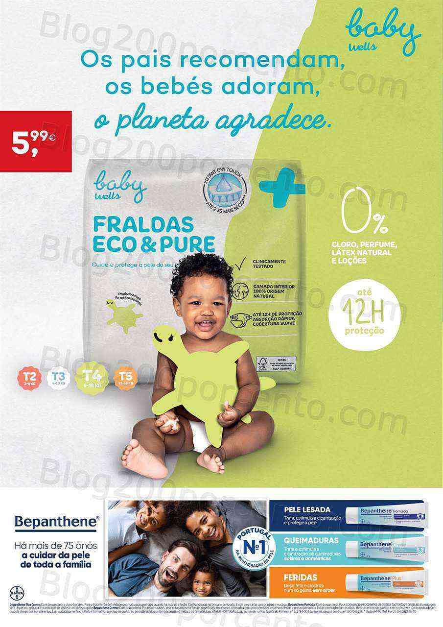 Antevisão Folheto WELLS Especial Bebé Promoções de 3 a 30 janeiro