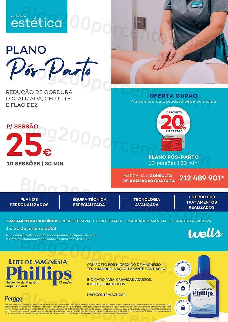 Antevisão Folheto WELLS Especial Bebé Promoções de 3 a 30 janeiro