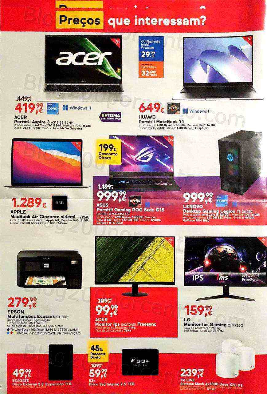 Antevisão Folheto WORTEN Promoções até 3 janeiro