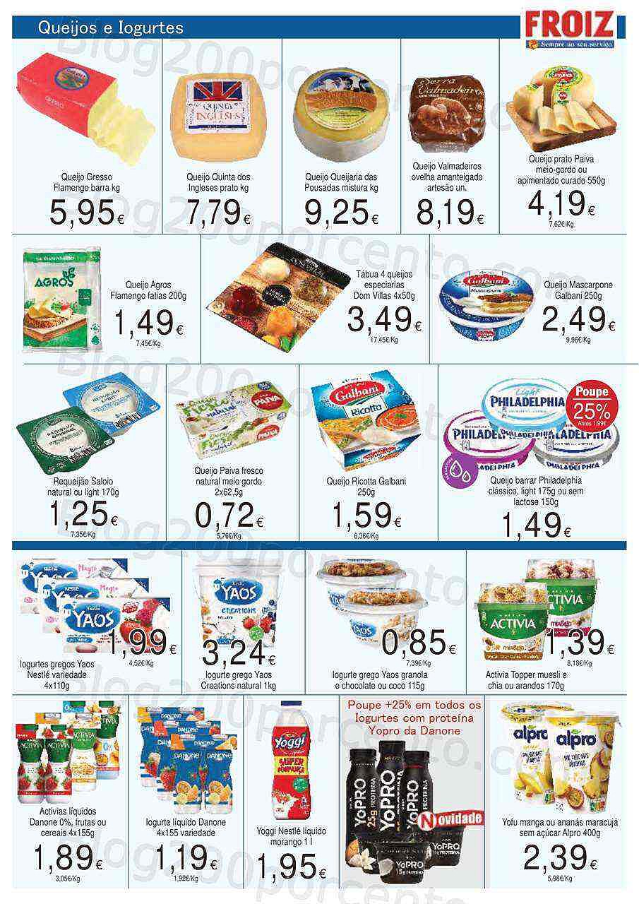 Antevisão Folheto FROIZ Páscoa 24 março a 6 abril