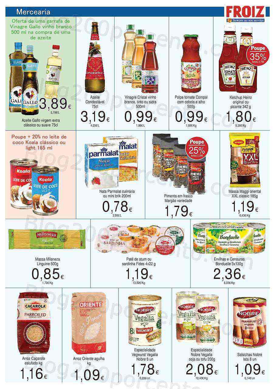Antevisão Folheto FROIZ Páscoa 24 março a 6 abril