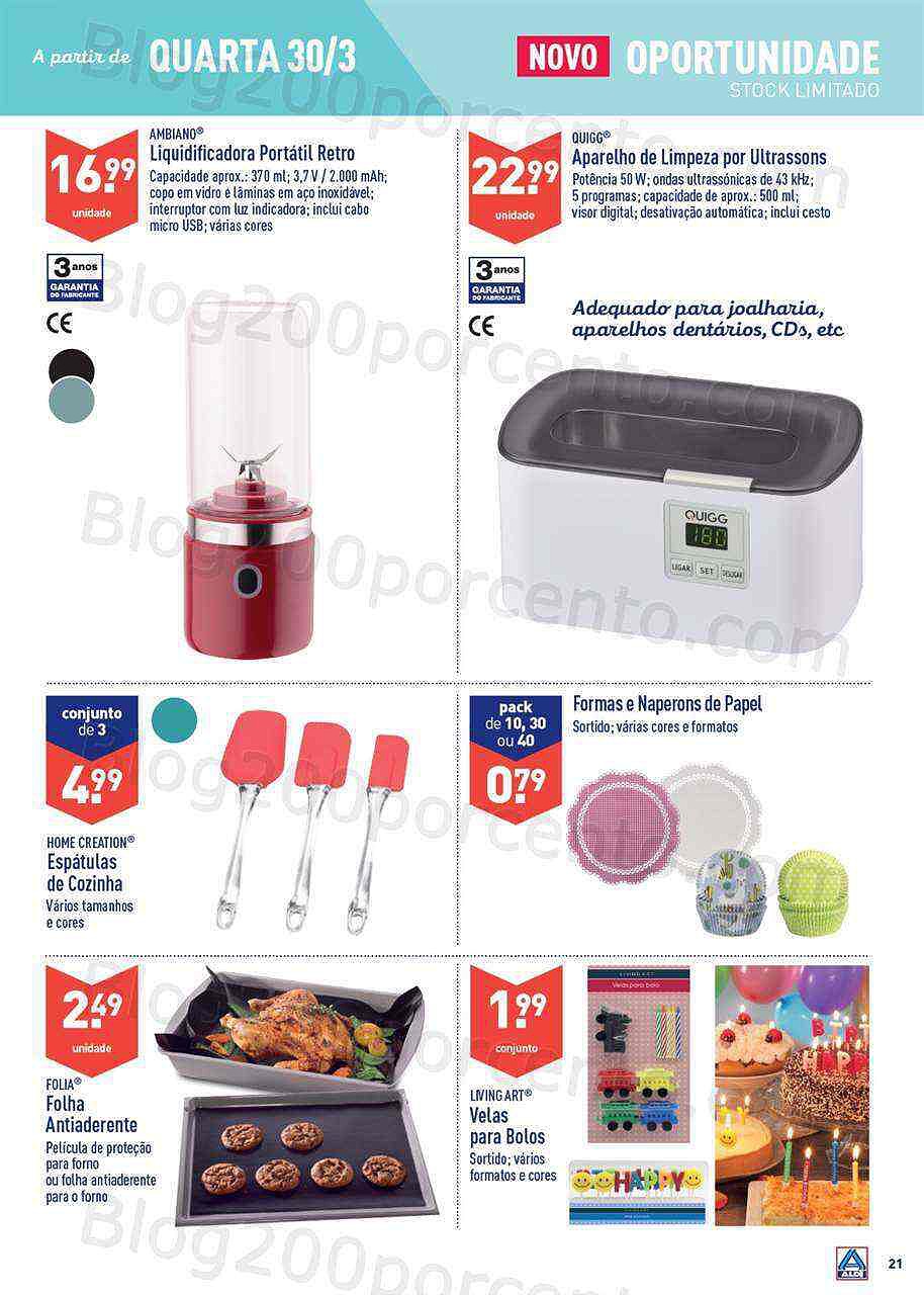 Antevisão Folheto ALDI Promoções de 30 março a 5 abril