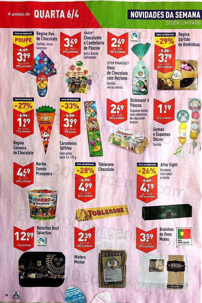 Antevisão Folheto ALDI Promoções de 6 a 12 abril