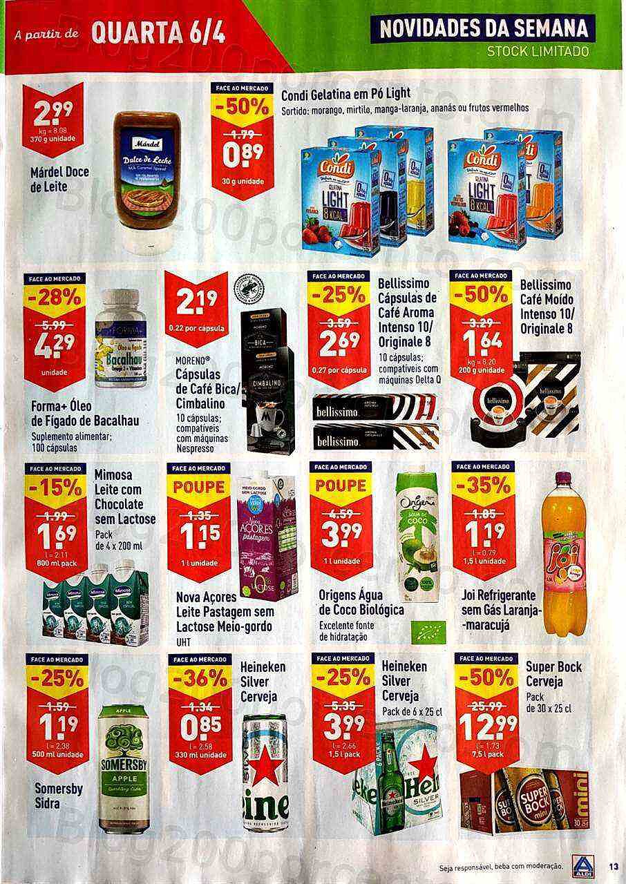 Antevisão Folheto ALDI Promoções de 6 a 12 abril