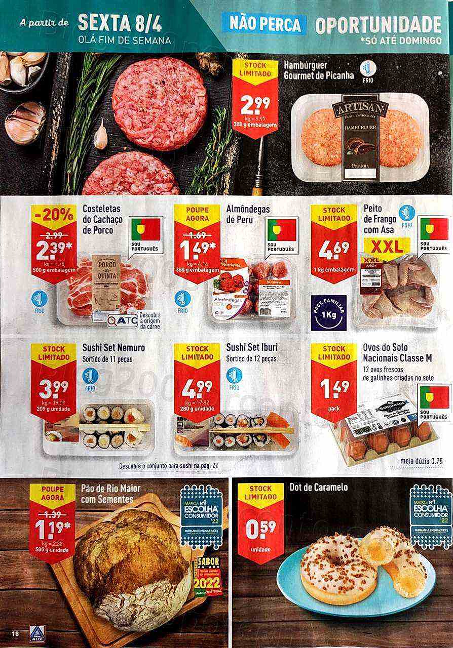 Antevisão Folheto ALDI Promoções de 6 a 12 abril