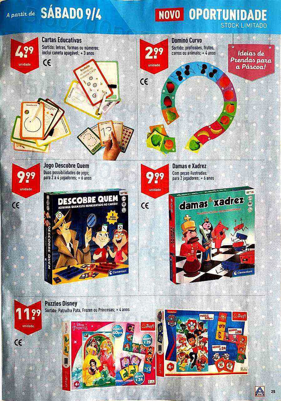 Antevisão Folheto ALDI Promoções de 6 a 12 abril