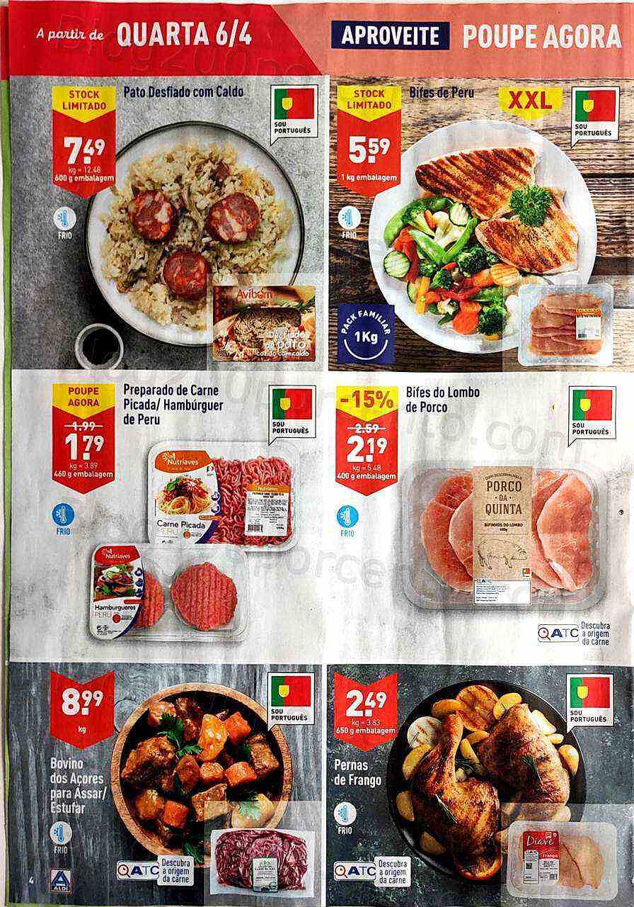 Antevisão Folheto ALDI Promoções de 6 a 12 abril
