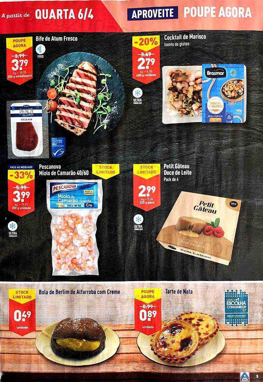 Antevisão Folheto ALDI Promoções de 6 a 12 abril