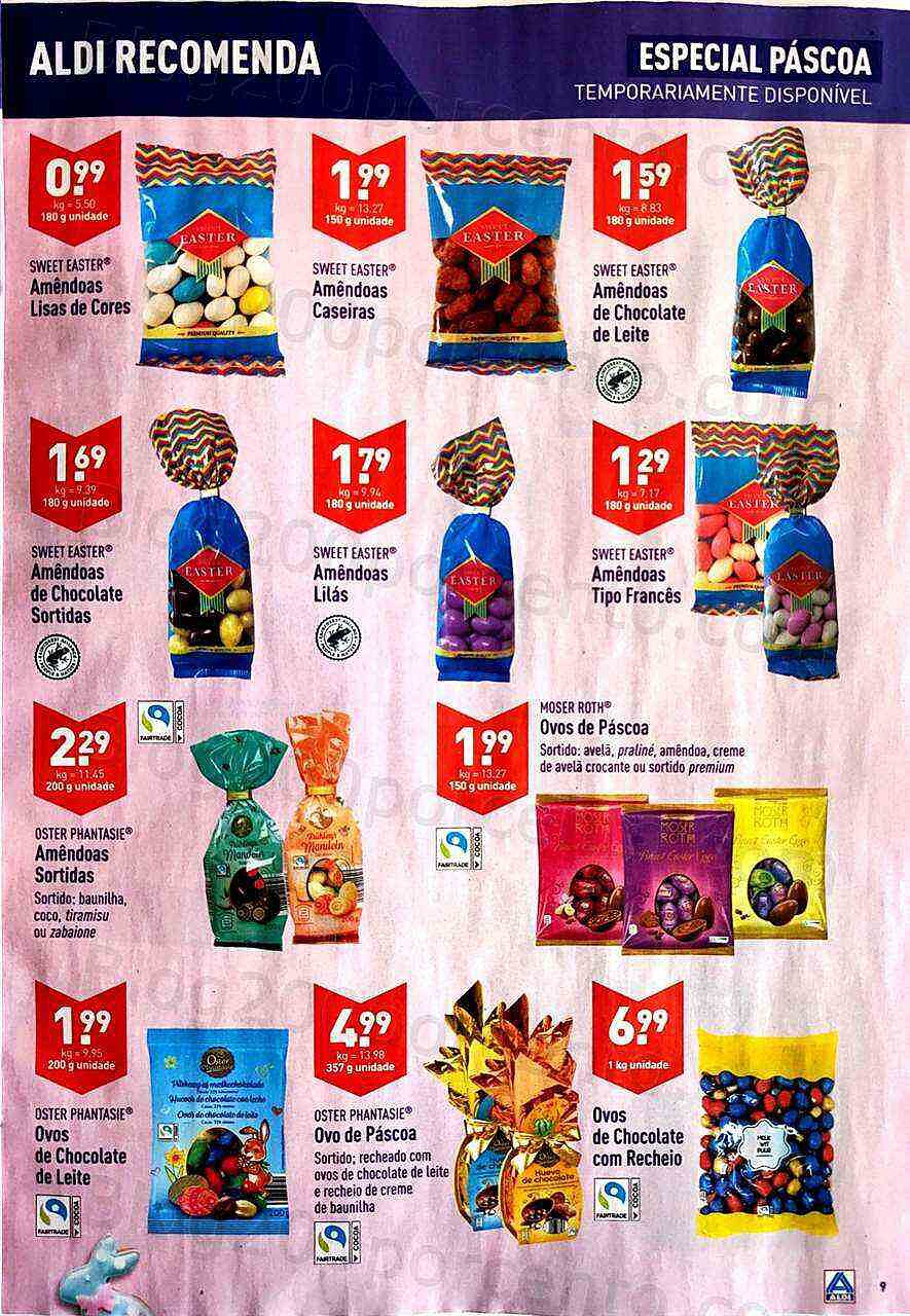 Antevisão Folheto ALDI Promoções de 6 a 12 abril