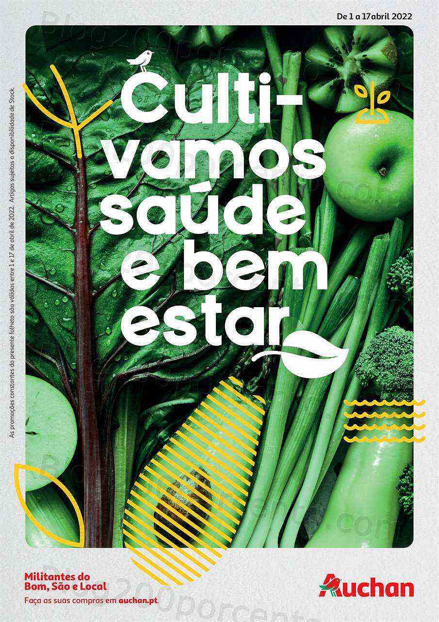 Auchan Alimentação Saudável 1 a 17 abril