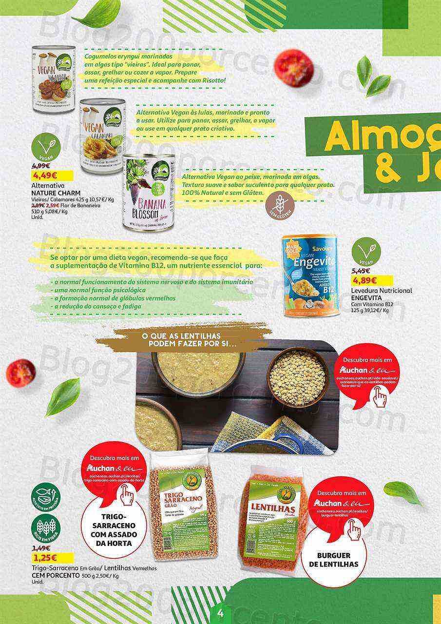 Auchan Alimentação Saudável 1 a 17 abril