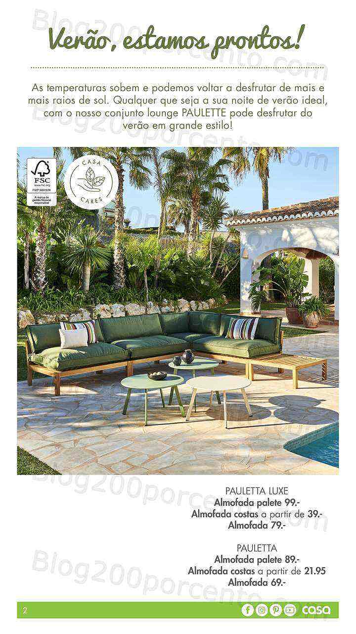 Antevisão Folheto CASA Especial Jardim