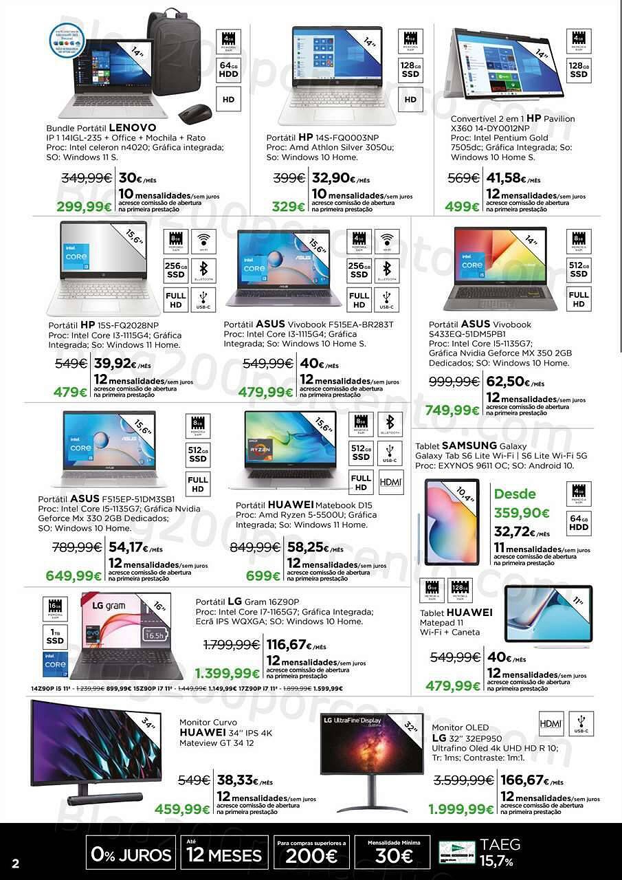 Antevisão Folheto EL CORTE INGLÉS Tecnologia 25 março