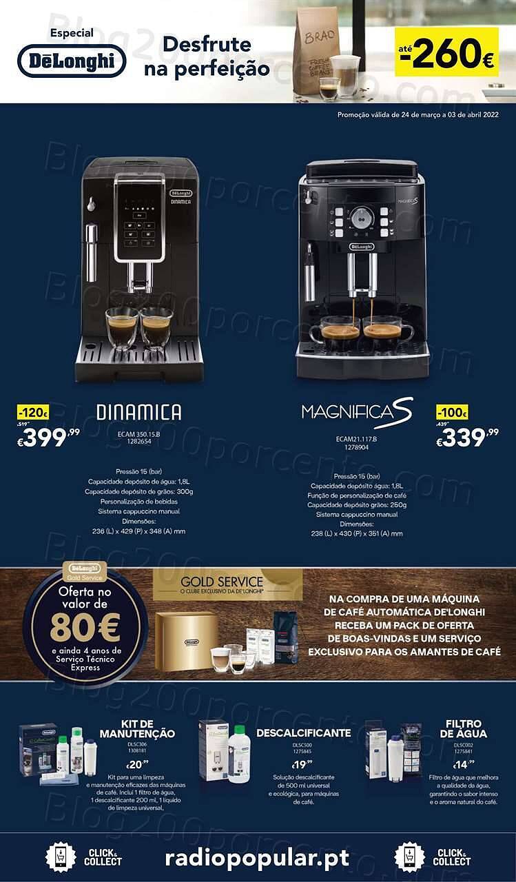 Antevisão Folheto RADIO POPULAR Especial Café 24 março