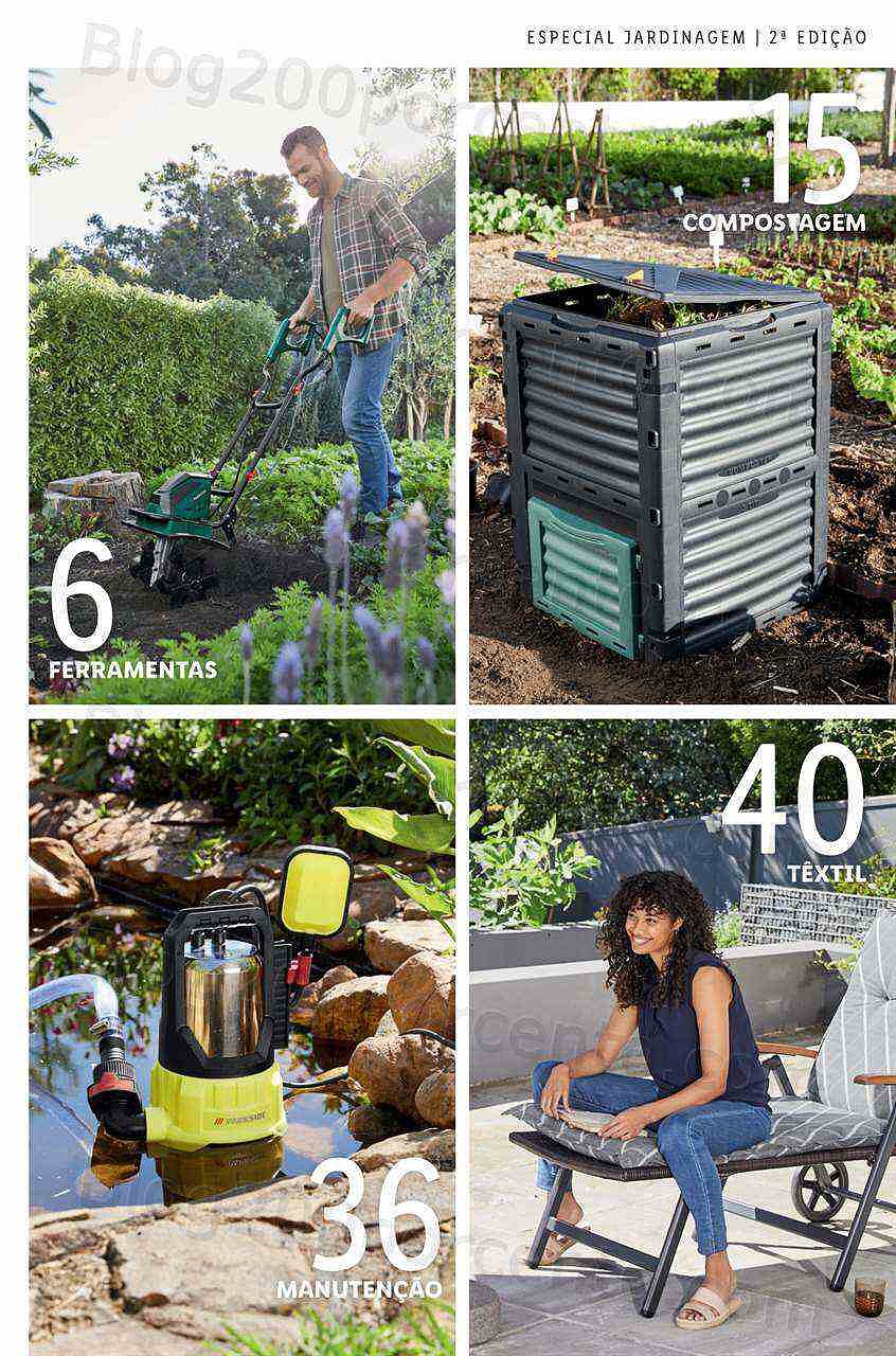 Antevisão Folheto LIDL Jardinagem Mercado de Plantas 4 abril