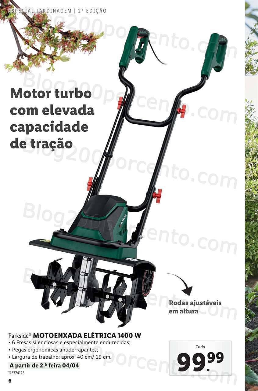 Antevisão Folheto LIDL Jardinagem Mercado de Plantas 4 abril
