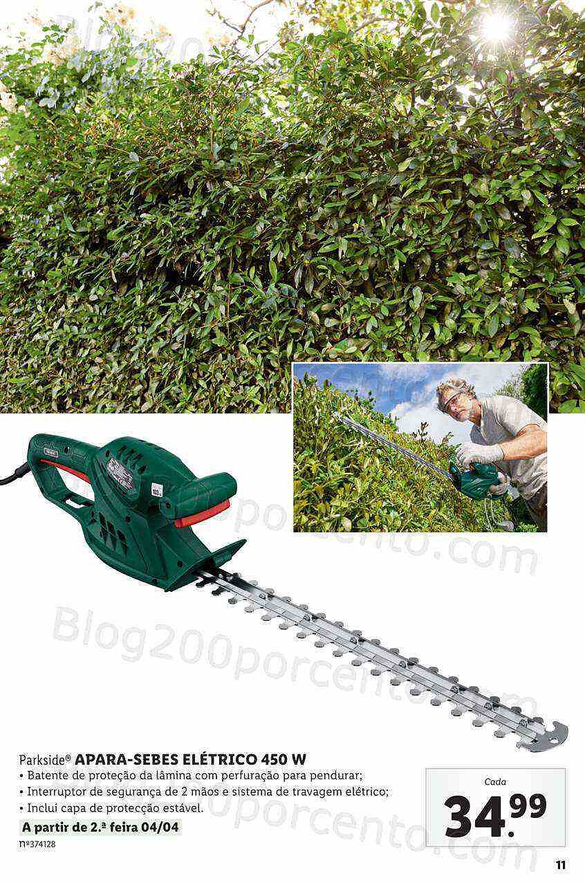 Antevisão Folheto LIDL Jardinagem Mercado de Plantas 4 abril