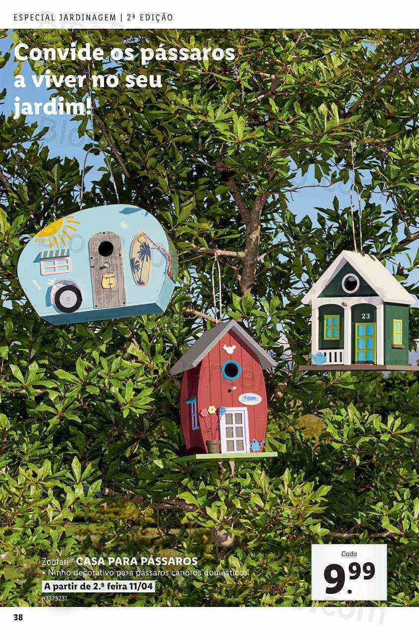 Antevisão Folheto LIDL Jardinagem Mercado de Plantas 4 abril