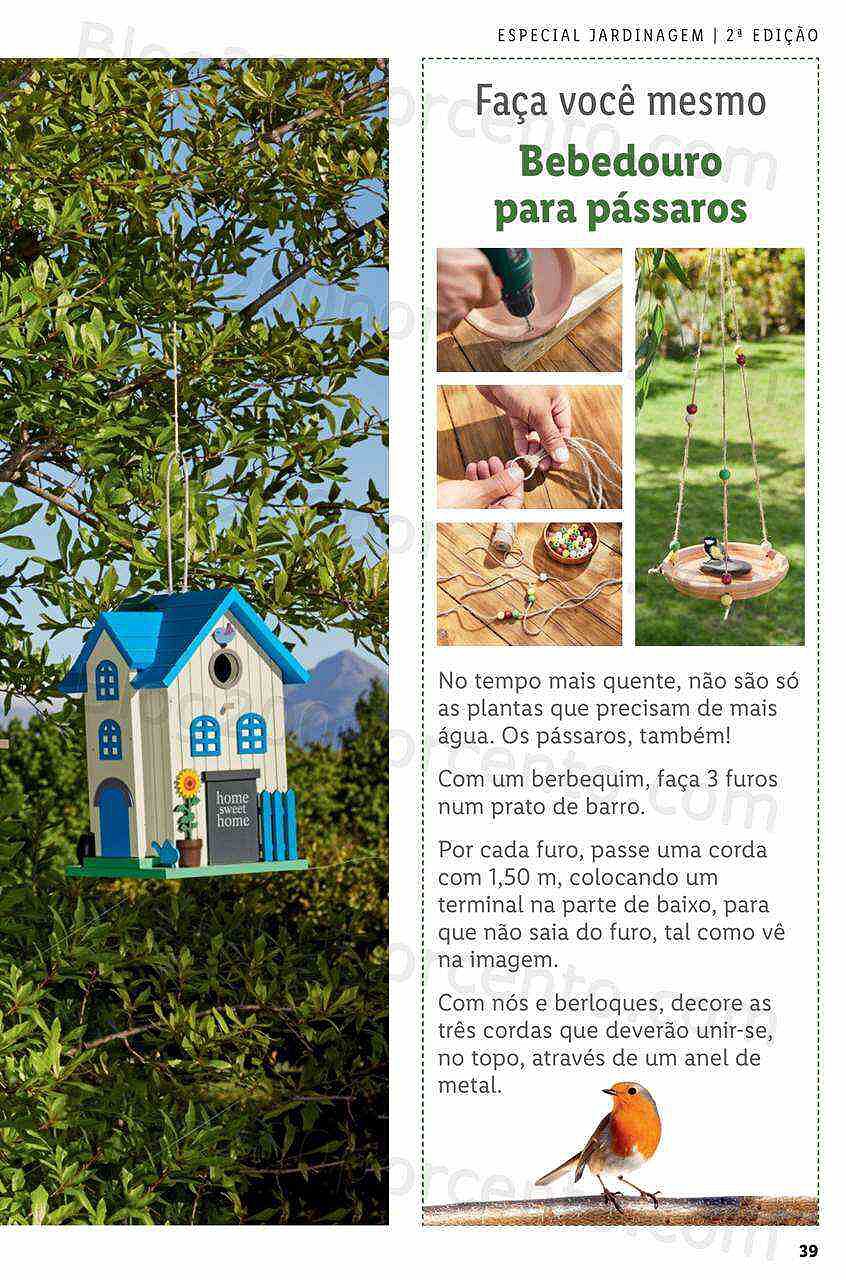 Antevisão Folheto LIDL Jardinagem Mercado de Plantas 4 abril
