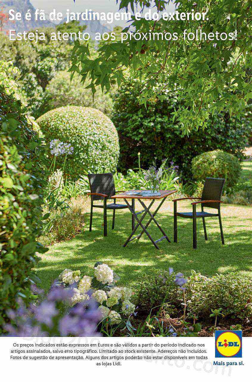 Antevisão Folheto LIDL Jardinagem Mercado de Plantas 4 abril