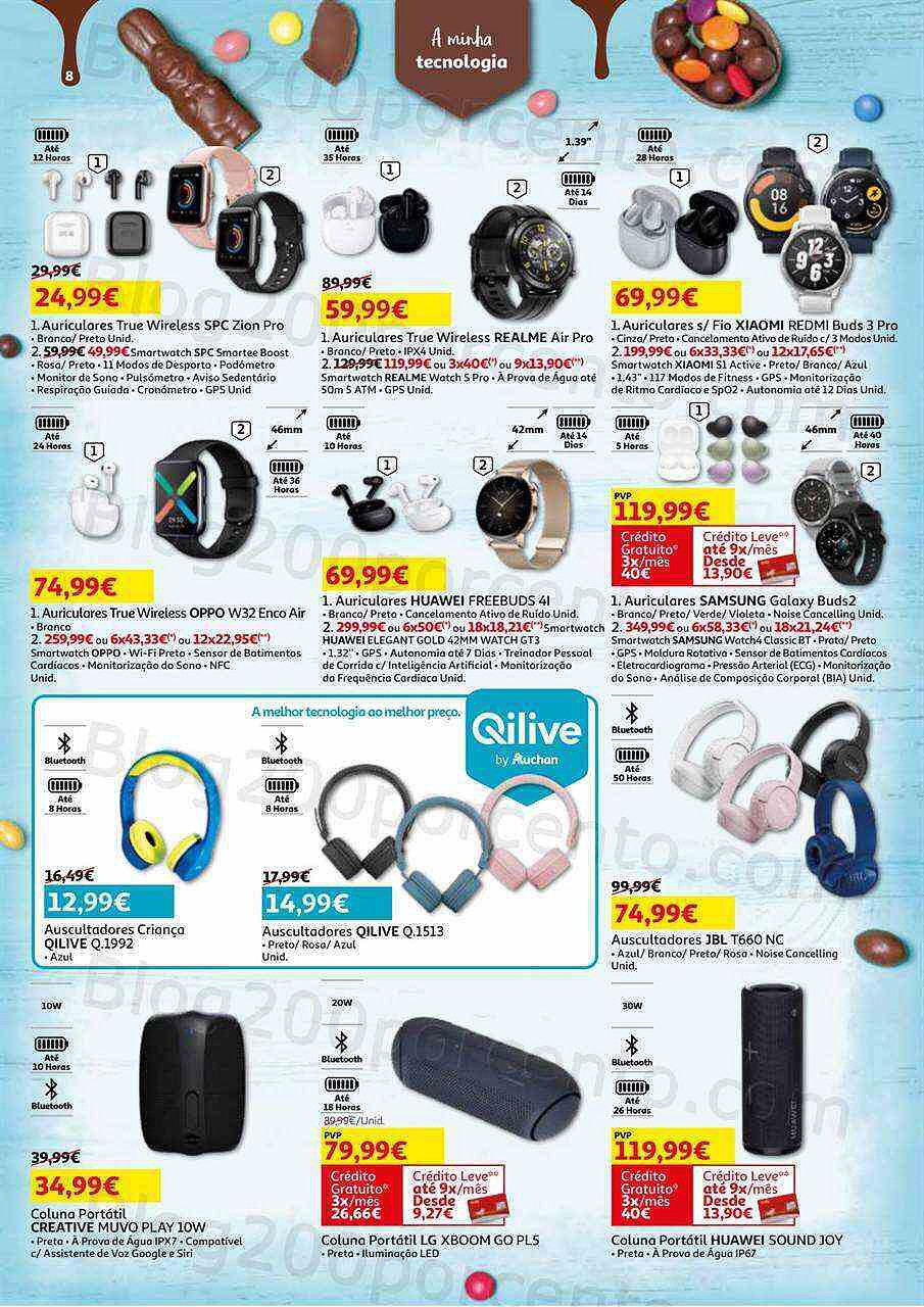 Antevisão Folheto AUCHAN Tecnologia 25 março a 17 abril