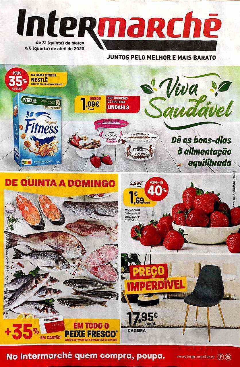 Antevisão Folheto INTERMARCHÉ Contact 31 março a 6 abril