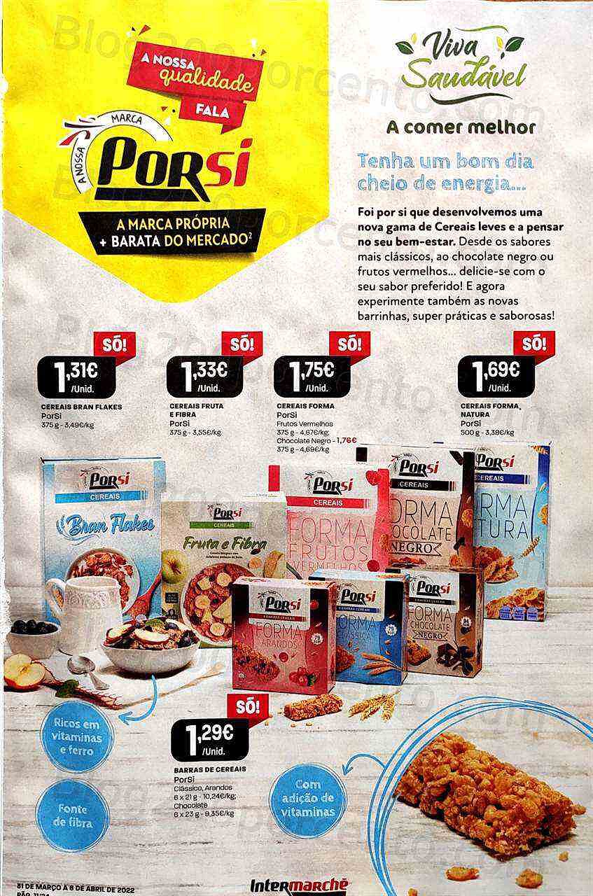 Antevisão Folheto INTERMARCHÉ Contact 31 março a 6 abril