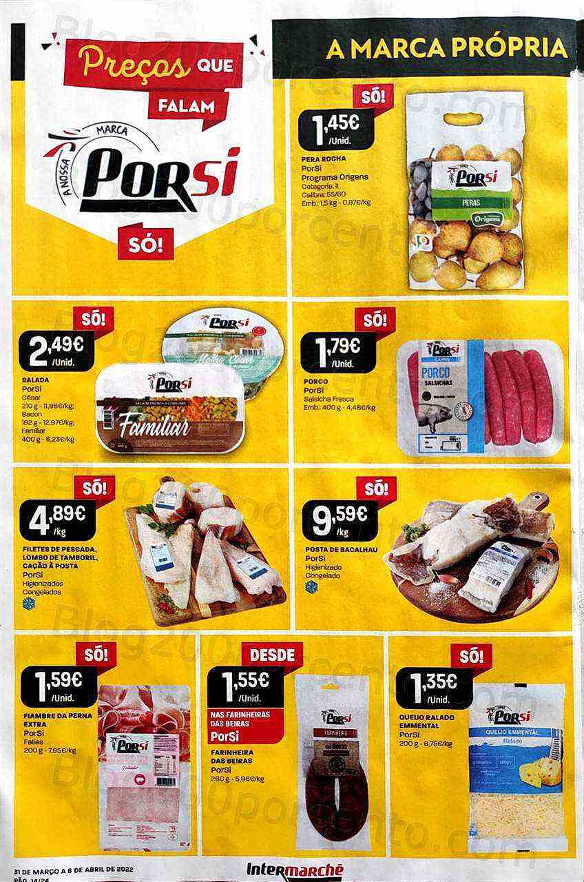 Antevisão Folheto INTERMARCHÉ Contact 31 março a 6 abril