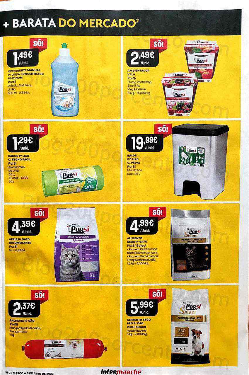 Antevisão Folheto INTERMARCHÉ Contact 31 março a 6 abril