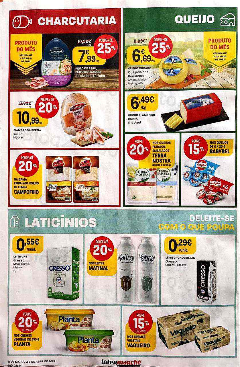 Antevisão Folheto INTERMARCHÉ Contact 31 março a 6 abril