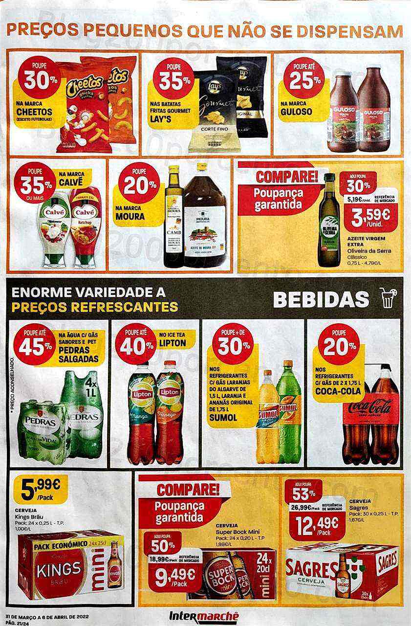 Antevisão Folheto INTERMARCHÉ Contact 31 março a 6 abril