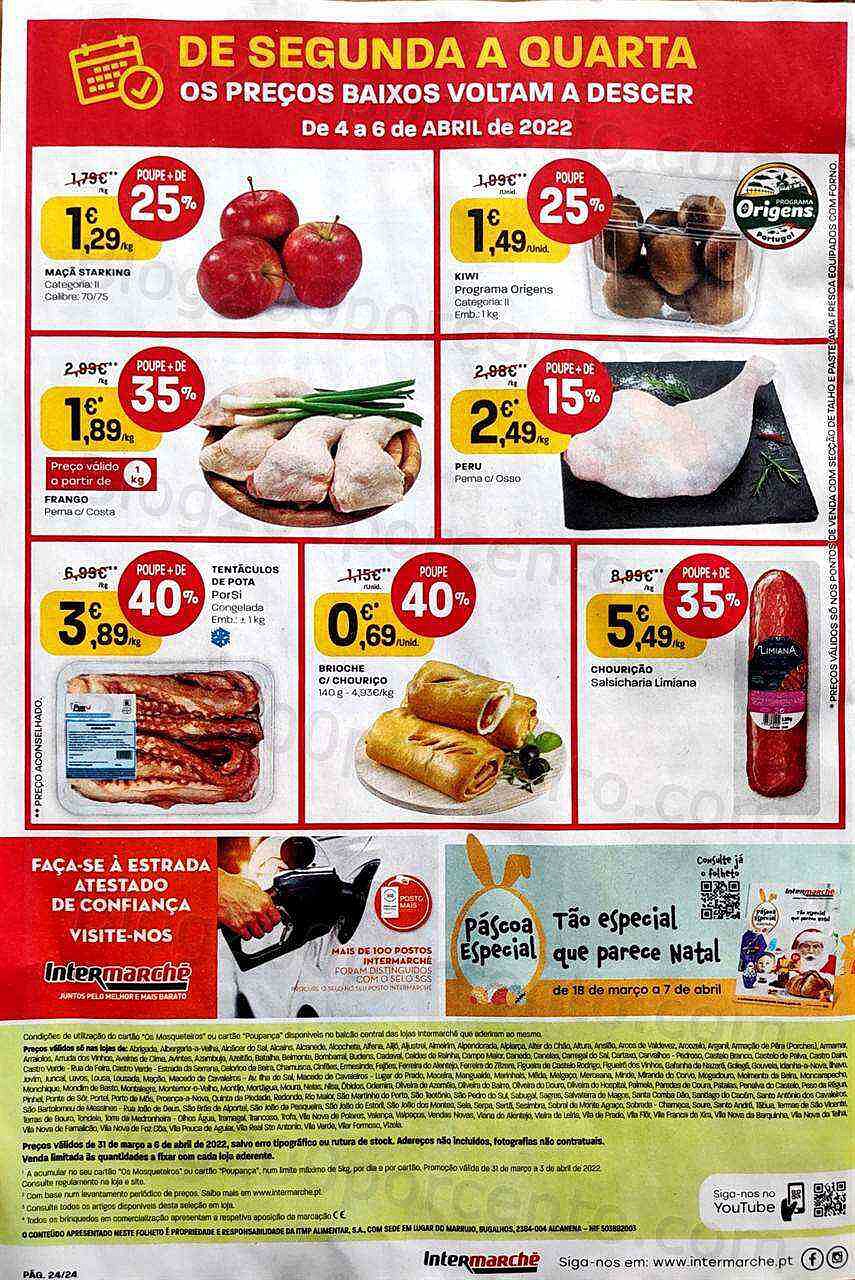 Antevisão Folheto INTERMARCHÉ Contact 31 março a 6 abril