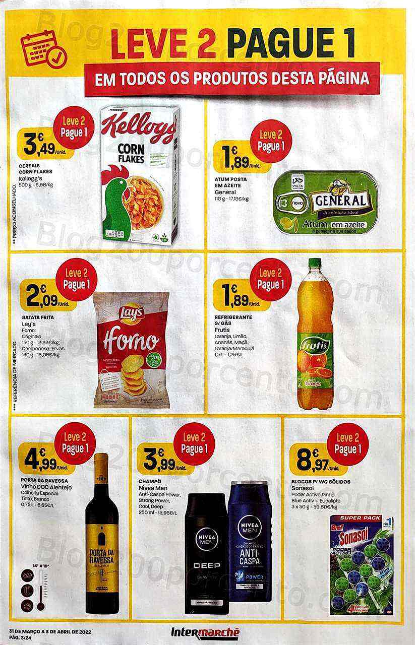 Antevisão Folheto INTERMARCHÉ Contact 31 março a 6 abril