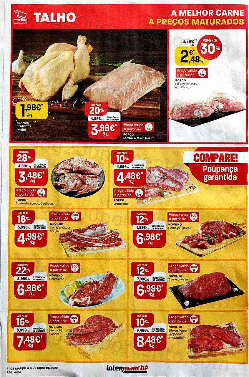 Antevisão Folheto INTERMARCHÉ Contact 31 março a 6 abril