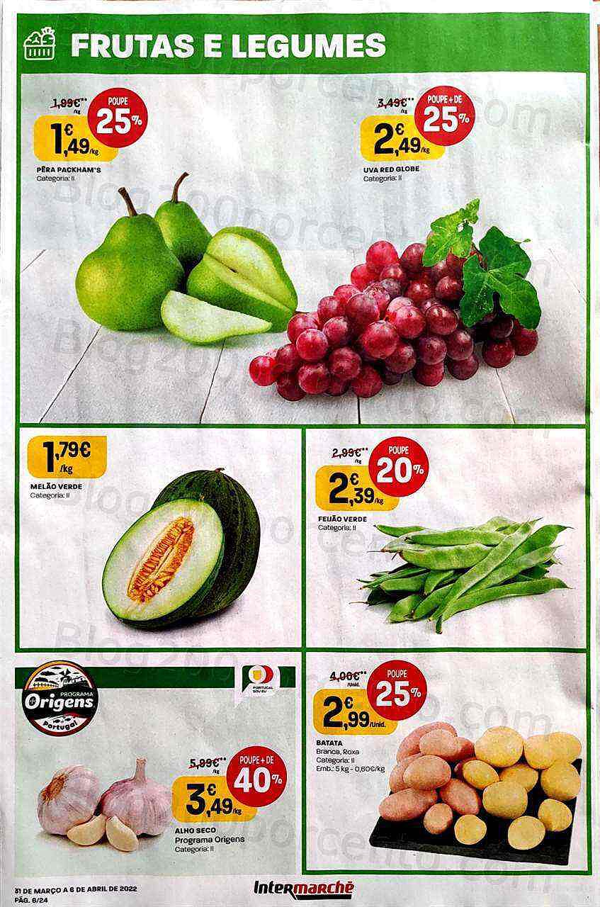 Antevisão Folheto INTERMARCHÉ Contact 31 março a 6 abril