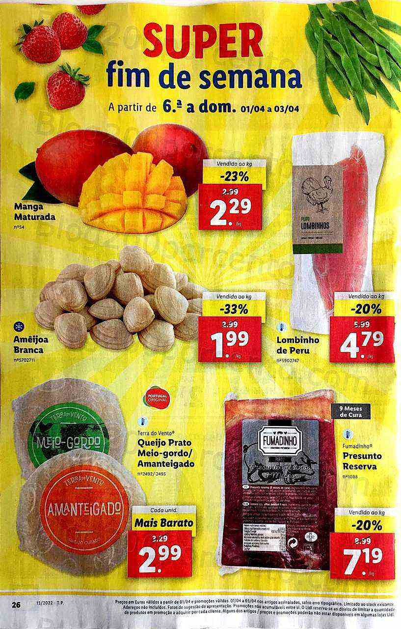 Antevisão Folheto LIDL Promoções de 28 março a 3 abril