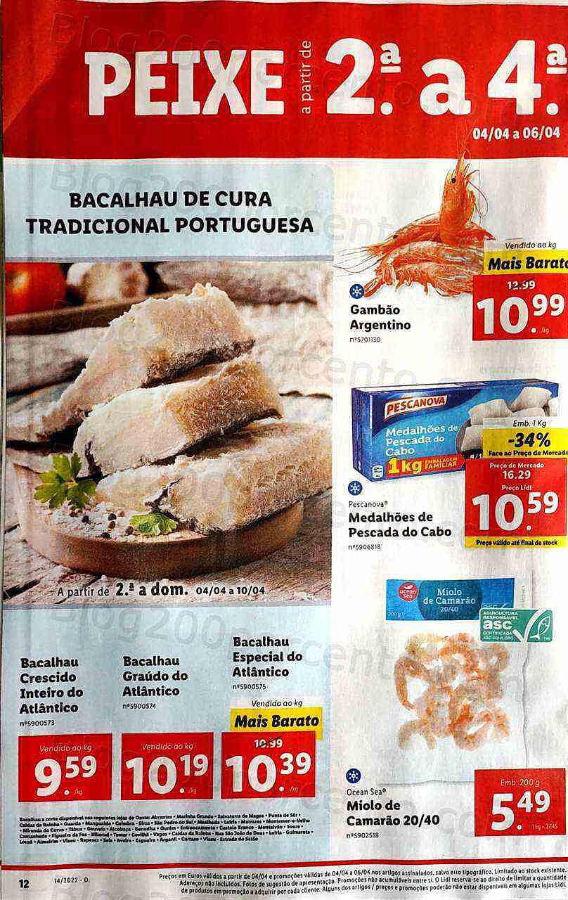Antevisão Folheto LIDL Promoções de 4 a 10 abril
