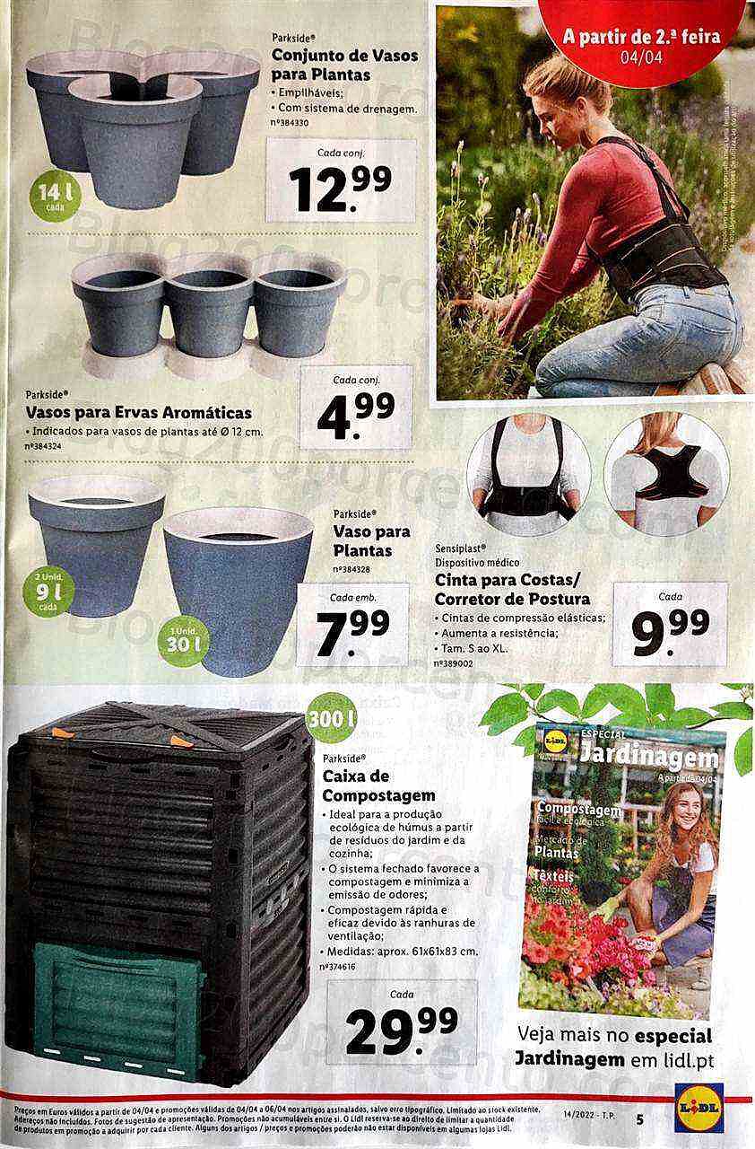 Antevisão Folheto LIDL Promoções de 4 a 10 abril