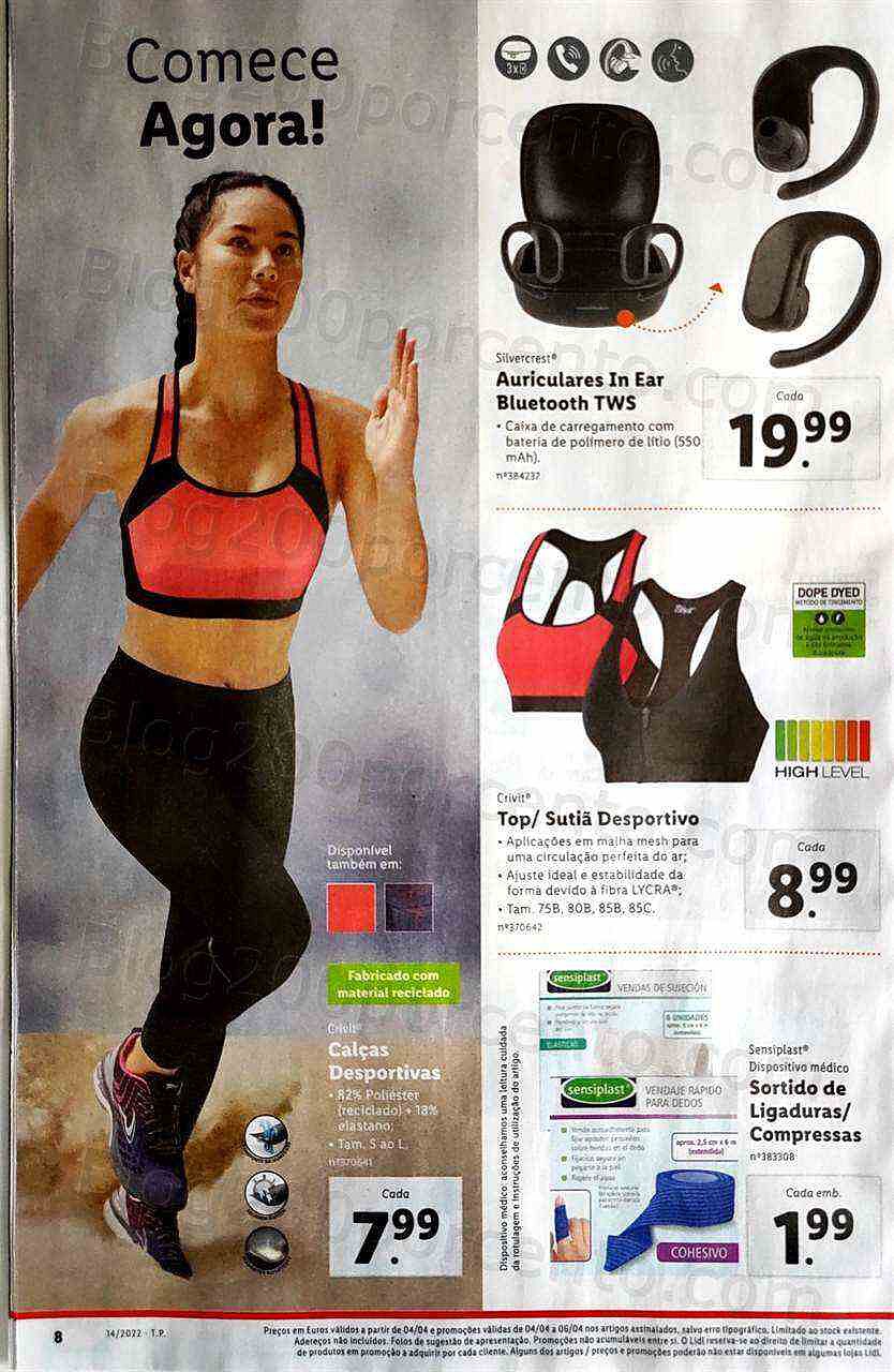 Antevisão Folheto LIDL Promoções de 4 a 10 abril