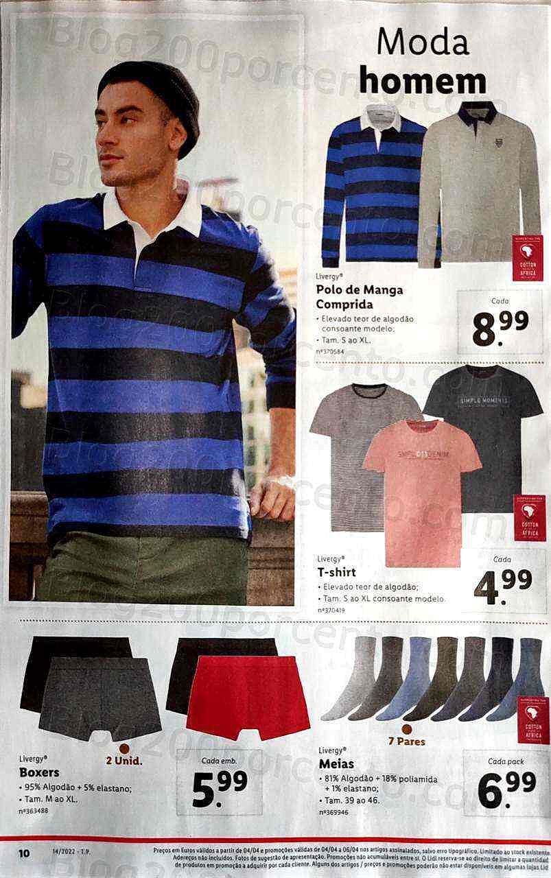 Antevisão Folheto LIDL Promoções de 4 a 10 abril