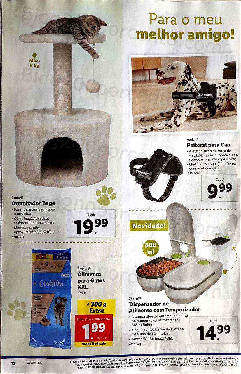 Antevisão Folheto LIDL Promoções de 4 a 10 abril