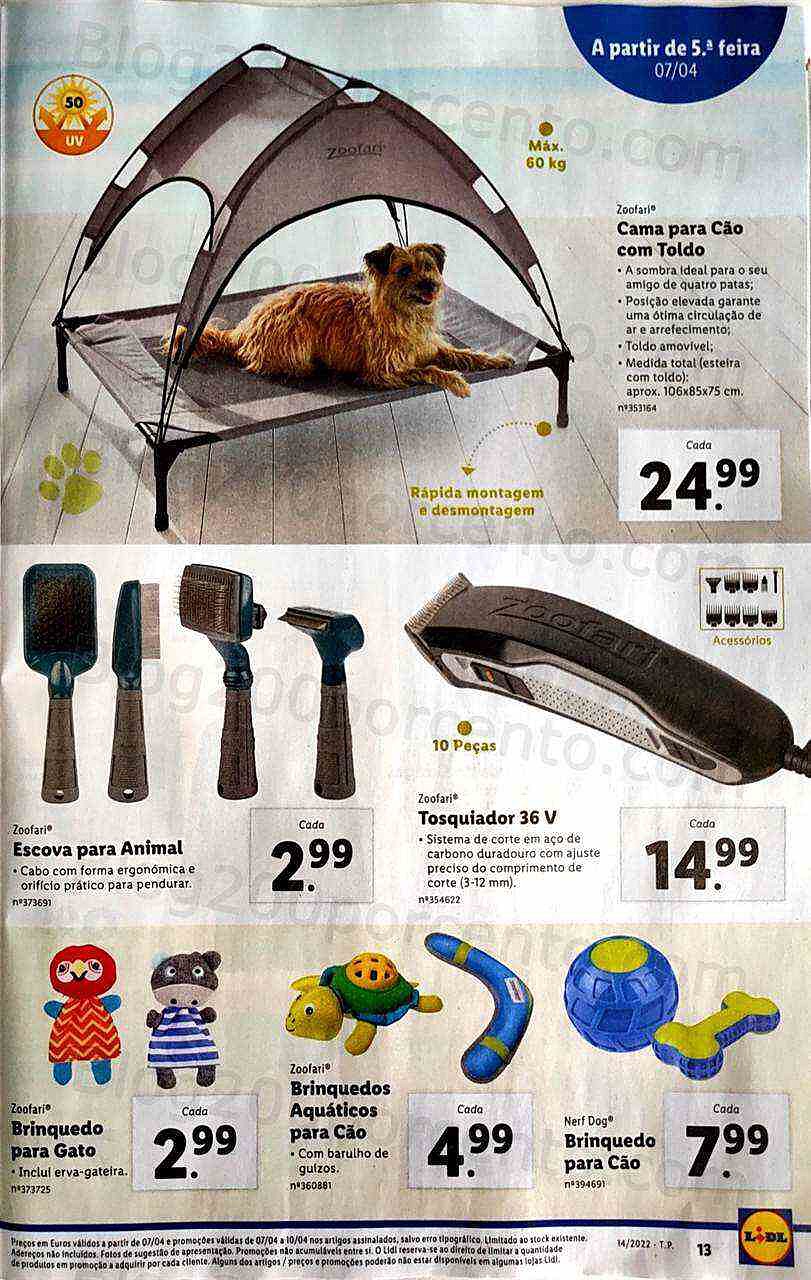 Antevisão Folheto LIDL Promoções de 4 a 10 abril